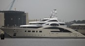 One of the latest Lurssen launches - the 87m ACE megayacht photographed by Carl Groll Image courtesy of Lurssen Yachts