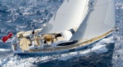 Oyster 625 charter yacht Blue Jeannie