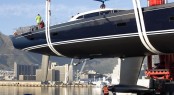SW 102 DS superyacht Almagores II at launch