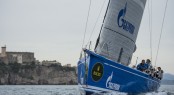 St. Petersburg Yacht Club's Bronenosec Tackling Leg One of the 400-nautical mile offshore race at the Rolex Volcano Race (c) Rolex & Kurt Arrigo