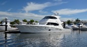 The Riviera 75 Enclosed Flybridge yacht will make her world debut at the Riviera Boat Show in May
