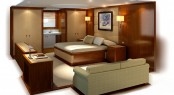 Yachting Developments luxury yacht Q5 Owners Cabin