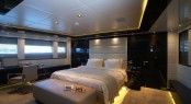 Bilgin 132 superyacht M main deck master cabin Bilgin 132 superyacht M main deck master cabin