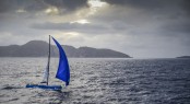 Challenging conditions tested the crews' nerve skill and speed Credit: Rolex/Kurt Arrigo