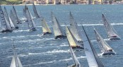 Group A at the start of the offshore race, with St Tropez in the background Credit RolexKurt Arrigo Group A at the start of the offshore race, with St Tropez in the background Credit RolexKurt Arrigo