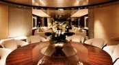 Interior of the YN 15250 Motor Yacht Satori by Heesen Dining Room - Photo credit Dick Holthuis Interior of the YN 15250 Motor Yacht Satori by Heesen Dining Room - Photo credit Dick Holthuis