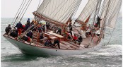 Eleonora in all her racing glory at the Westward Cup 2012. Photo: Chris Boynton