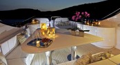 Marnaya yacht - Al fresco dining