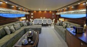 Marnaya yacht - Salon and dining area