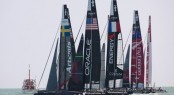 The inaugural champion of the AC World Series to be decided in Newport Credit: Gilles Martin-Raget