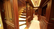 Superyacht Bilgin 160 Classic main deck corridor Superyacht Bilgin 160 Classic main deck corridor