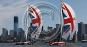 The Clipper Round the World Yacht Race flotilla in New York Credit Abner KingmanonEdition
