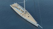 The newly launched WallyCento Hamilton superyacht successfully completed by Green Marine