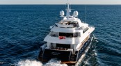 Zenith superyacht - rear view Zenith superyacht - rear view