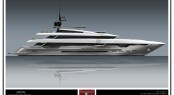 49m motor yacht PRINCE SHARK (hull FR028) by Rossinavi