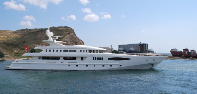 58m luxury yacht Egeria