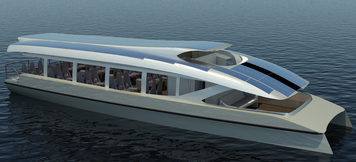 20m catamaran yacht - shuttle version - New Zero Emissions Yacht and ...