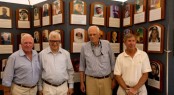 America’s Cup Hall of Fame New Members: Bertelli, Wright and Lambert © ACEA 2012/ Photo Gilles Martin