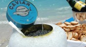 Caviar on the Beach - Superyacht Sea Dream