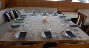 Charter Yacht Lady Tatiana of London - Dining