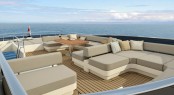 Luxurious exterior aboard the 22.2m motor yacht P1026 Luxurious exterior aboard the 22.2m motor yacht P1026