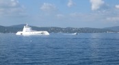 Luxury Mega Yacht A by Blohm and Voss in France - St Tropez - Photo credit to Sacha Suzanne Hart