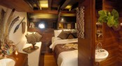 Luxury accommodation aboard Silolona Luxury accommodation aboard Silolona