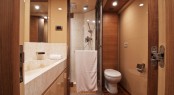 Luxury yacht Electra - VIP cabin's bathroom Luxury yacht Electra - VIP cabin's bathroom