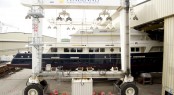 Motor yacht A2 at her launch