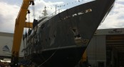 Mulder designed 46m Rossinavi motor yacht 2 Ladies (hull FR025) at her launch