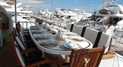 Superyacht Lady Tatiana of London - Al Fresco Dining Superyacht Lady Tatiana of London - Al Fresco Dining