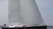 Swan 80 superyacht I AMSTERDAM Sailing Upwind Photo Credit: Per Heegaard 2012