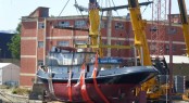 The launch of the 30m motor yacht Vervece by Palumbo Shipyard The launch of the 30m motor yacht Vervece by Palumbo Shipyard