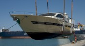 The launch of the new Cerri 86 motor yacht PACHAMAMA by Cerri Shipyard