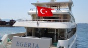 The newly launched Egeria superyacht by Egeria Yachts