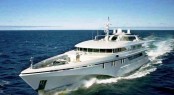 61m luxury motor yacht White Rabbit Echo - Underway