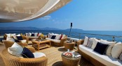 82m mega yacht O'MEGA upper deck 82m mega yacht O'MEGA upper deck