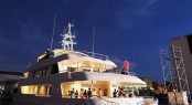 Horizon Polaris superyacht by night Horizon Polaris superyacht by night