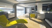 Luxurious interior aboard Wider 150' superyacht