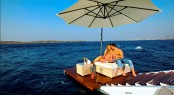 Luxury superyacht O'MEGA - Swim Platform Luxury superyacht O'MEGA - Swim Platform