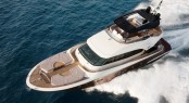 MCY 70 Yacht - view from above