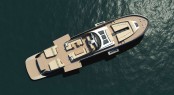 Motor Yacht tender Continental 100 by CNM from above Motor Yacht tender Continental 100 by CNM from above