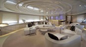 Upper Salon of the DARLINGS DANAMA motor yacht