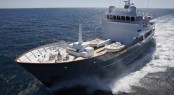 43 m Explorer charter yacht AXANTHA II- Photo Credit B.Stichelbaut - JFA 43 m Explorer charter yacht AXANTHA II- Photo Credit B.Stichelbaut - JFA