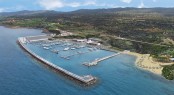 Aerial view of the Karpaz Gate Marina