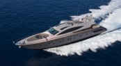 Cerri 102' superyacht running