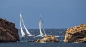 Charter yacht Highland Breeze and Berenice Bis yacht match racing during the short coastal race - Photo by Rolex Carlo Borlenghi Charter yacht Highland Breeze and Berenice Bis yacht match racing during the short coastal race - Photo by Rolex Carlo Borlenghi