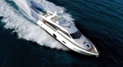 Ferretti 720 superyacht
