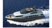 Luxury motor yacht Fifth Ocean 28 - view from above Luxury motor yacht Fifth Ocean 28 - view from above