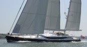 52m Alloy sailing yacht Mondango - Image courtesy of Dubois Naval Architects